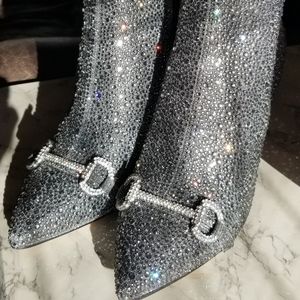 INC Sparkle Booties